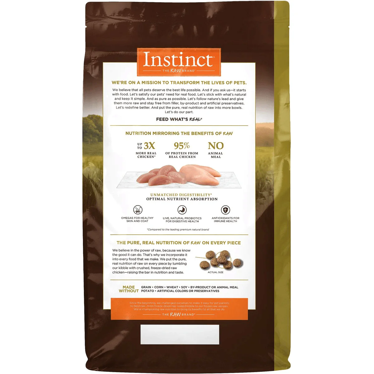 Instinct Ultimate Protein Grain-Free Cage-Free Chicken Recipe Dry Cat Food - Image 2