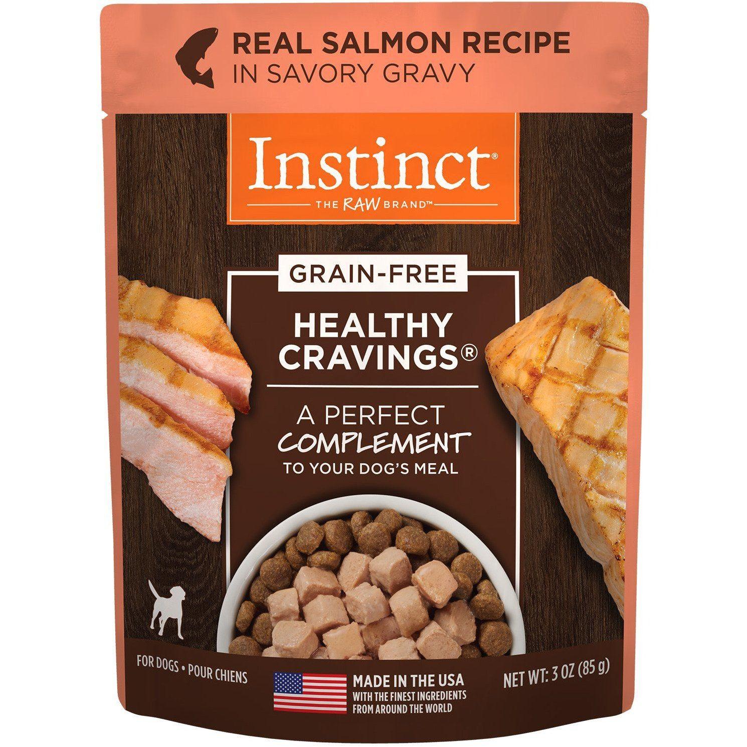 Instinct Wet Dog Food Healthy Cravings Pouches Salmon