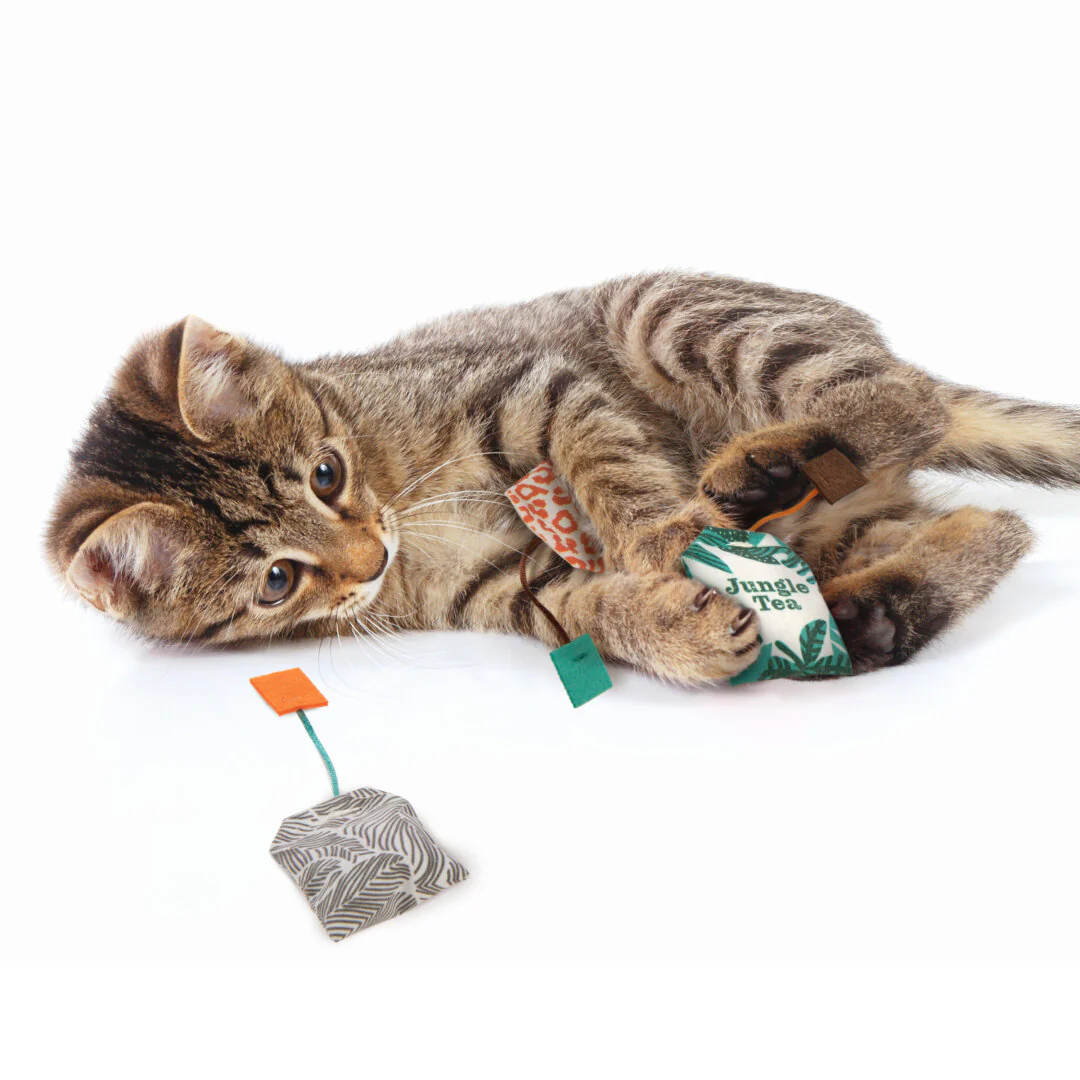 Instincts Cat Tricky Teahappy Nip Toss & Bat Pk - Image 4