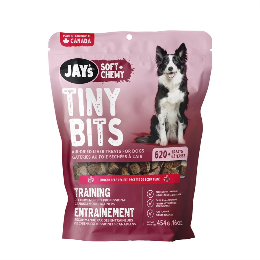 Jays Tid Bits Tiny Bits Smoked Beef Training Treats - Image 2