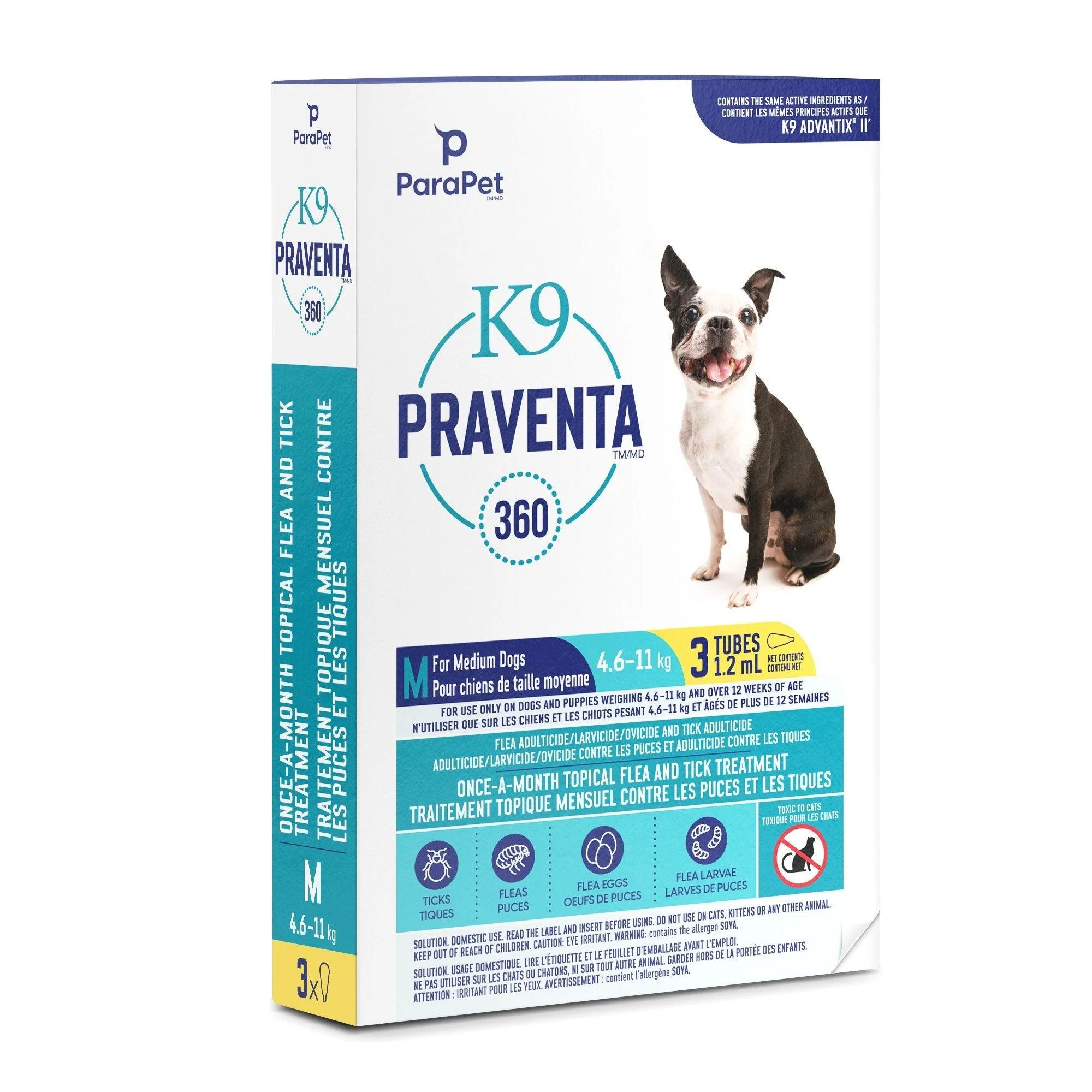 K9 Praventa 360 Medium Dogs 4.6 - 11 Kg - Image 3
