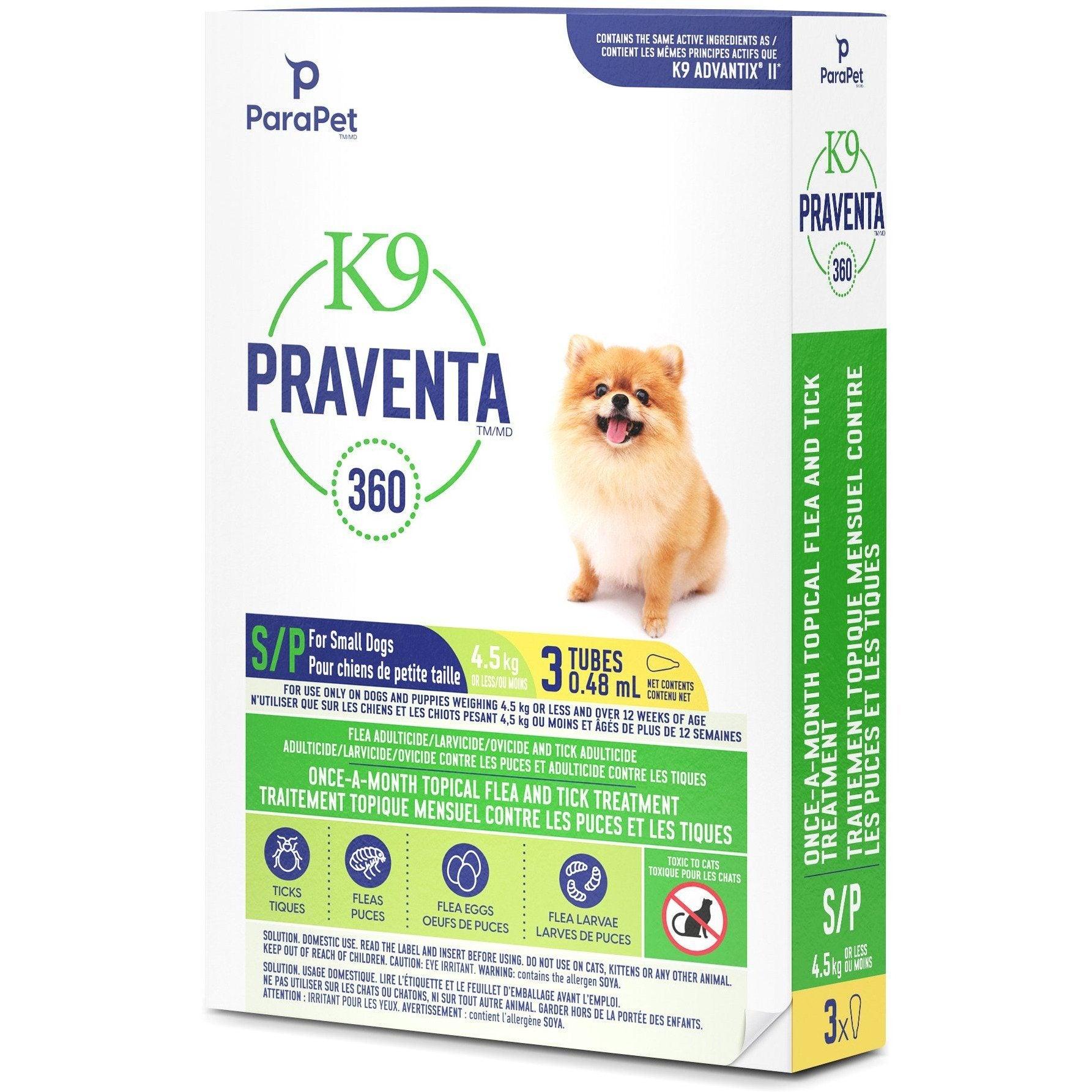 K9 Praventa 360 Small Dogs 4.5 Kg & Under - Image 2
