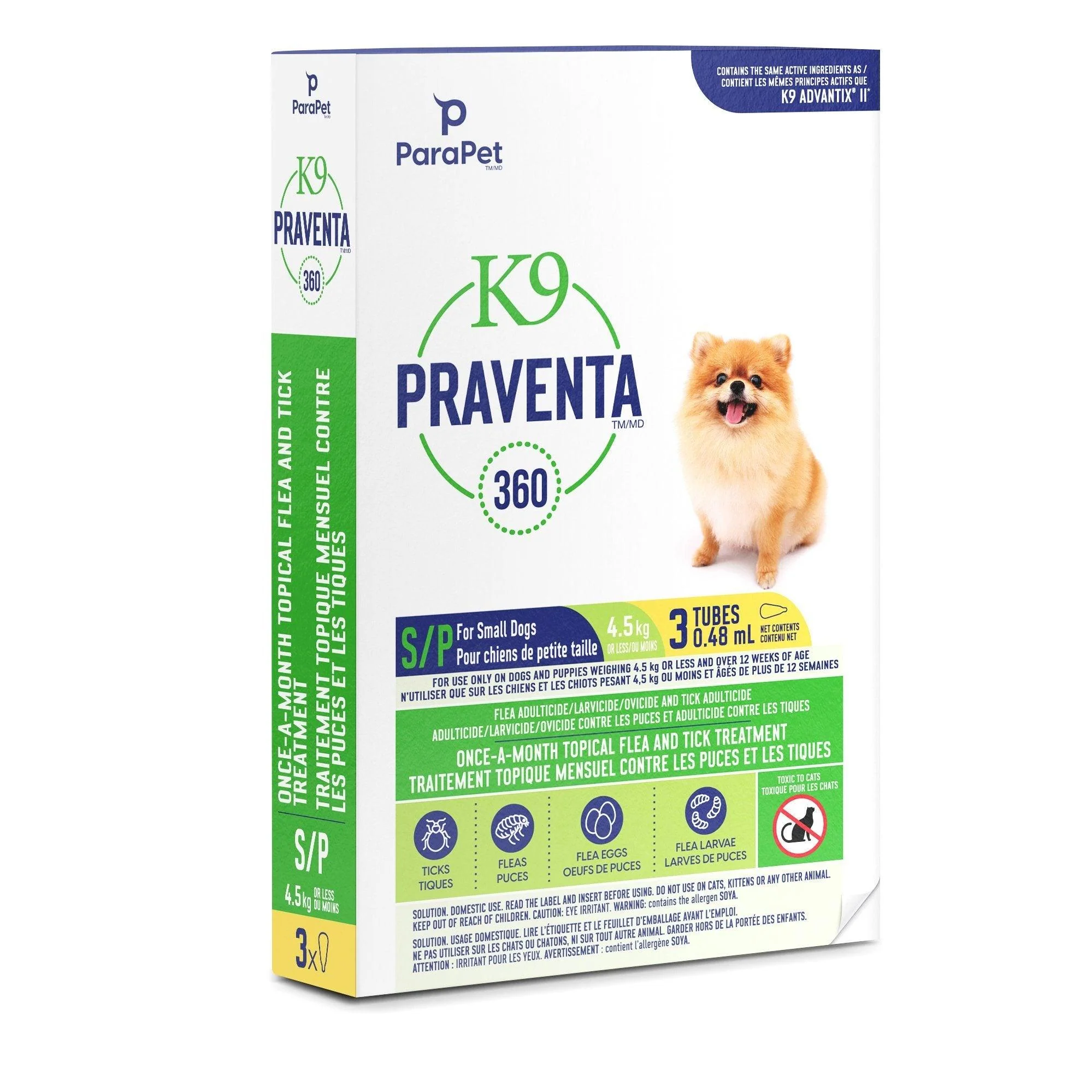 K9 Praventa 360 Small Dogs 4.5 Kg & Under - Image 3