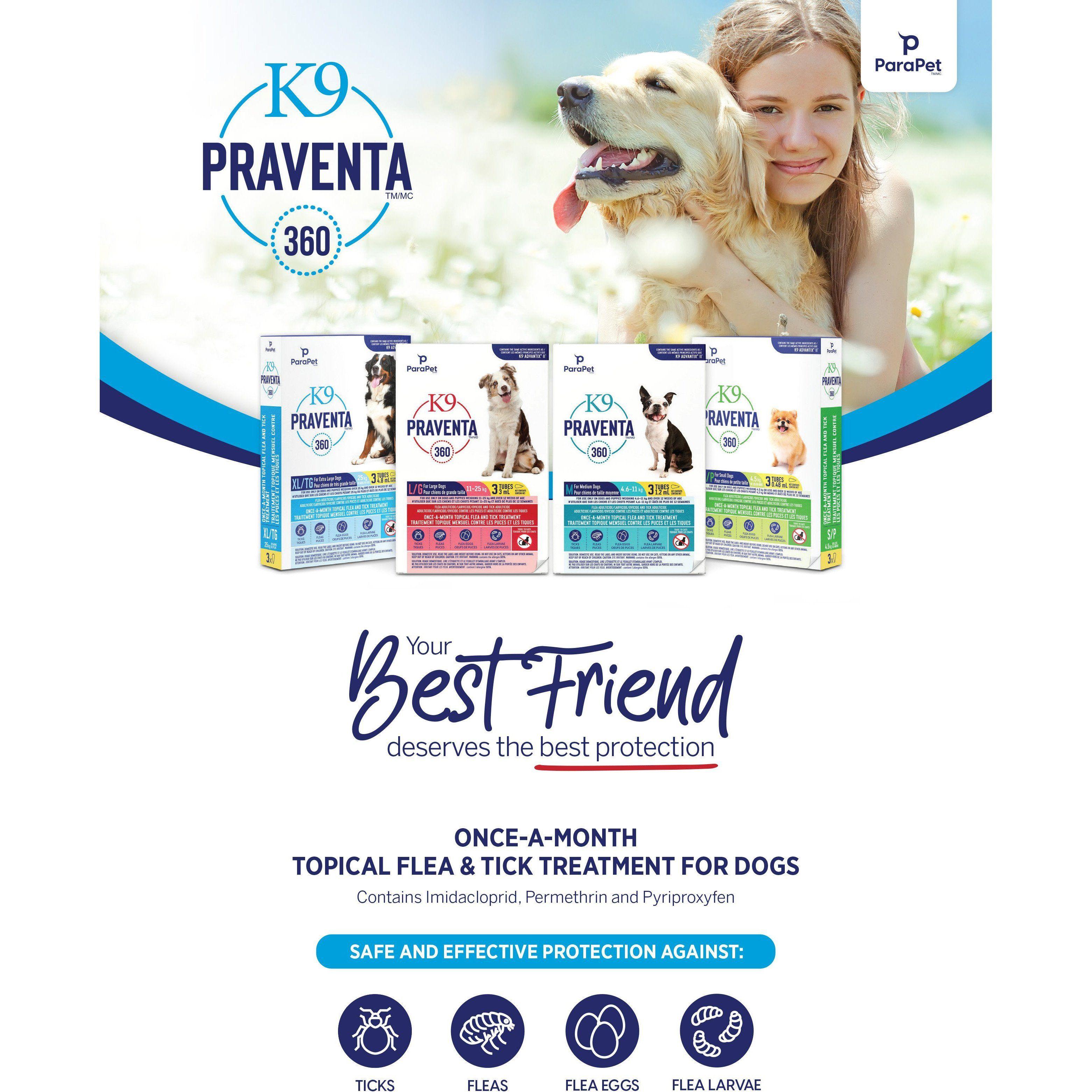 K9 Praventa 360 Small Dogs 4.5 Kg & Under - Image 4
