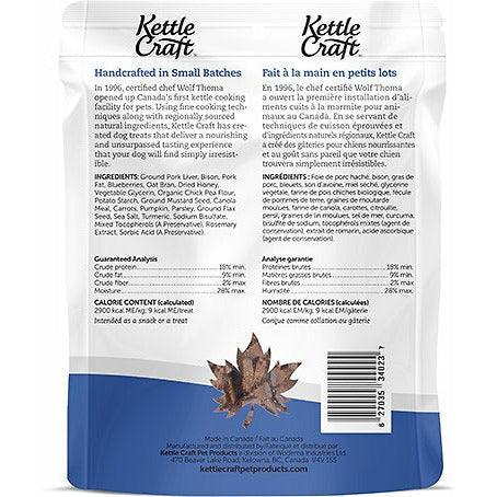 Kettle Craft Bison & Blueberry Big Bite Dog Treats - Image 2
