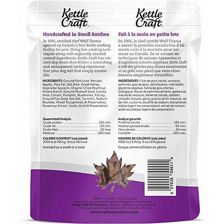 Kettle Craft Venison & Okanagan Apple Big Bite Dog Treats - Image 2