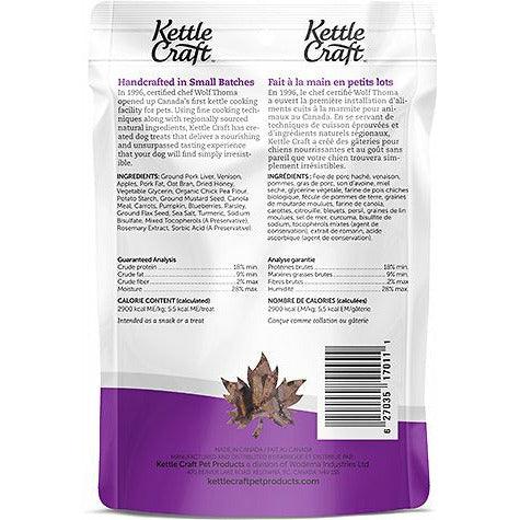 Kettle Craft Venison & Okanagan Apple Small Bite Dog Treats - Image 2