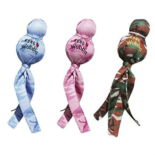 KONG Camo Wubba Fetch Toy - Image 2