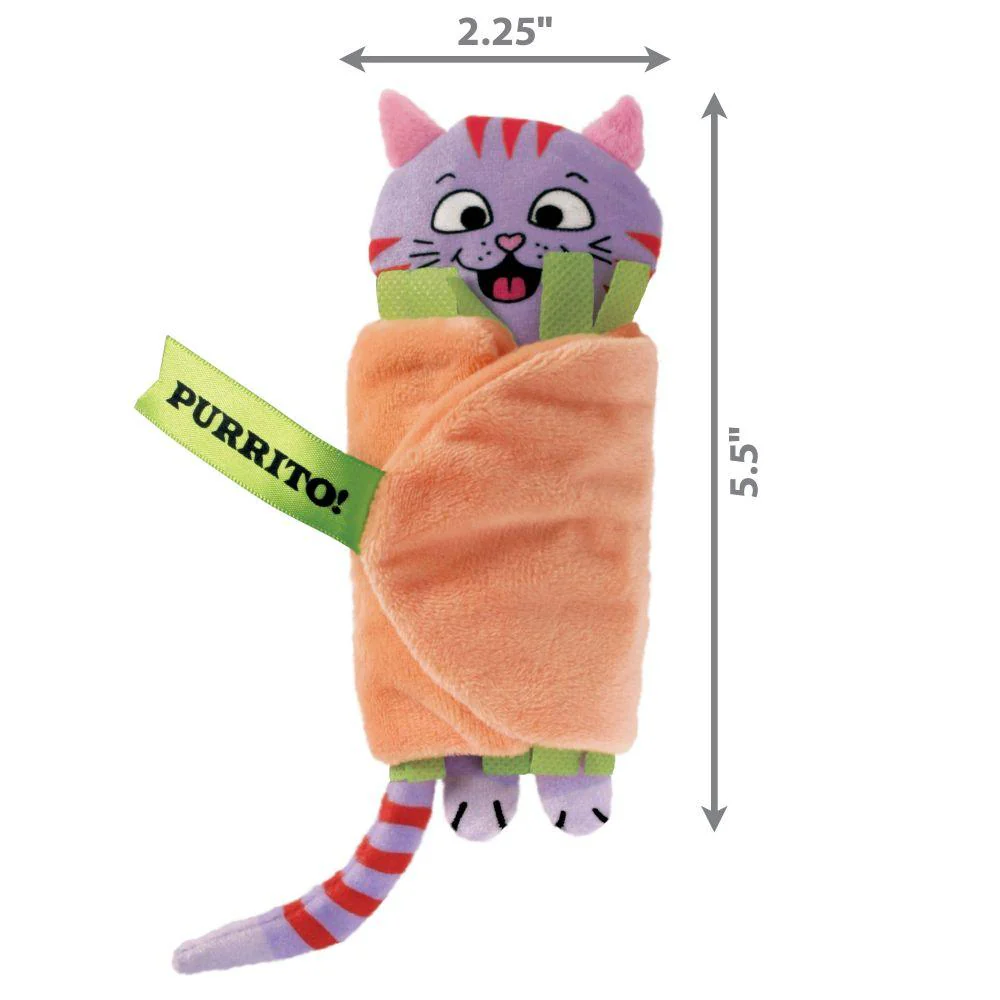 Kong Cat Toy Pull-A-Partz Purrito - Image 5
