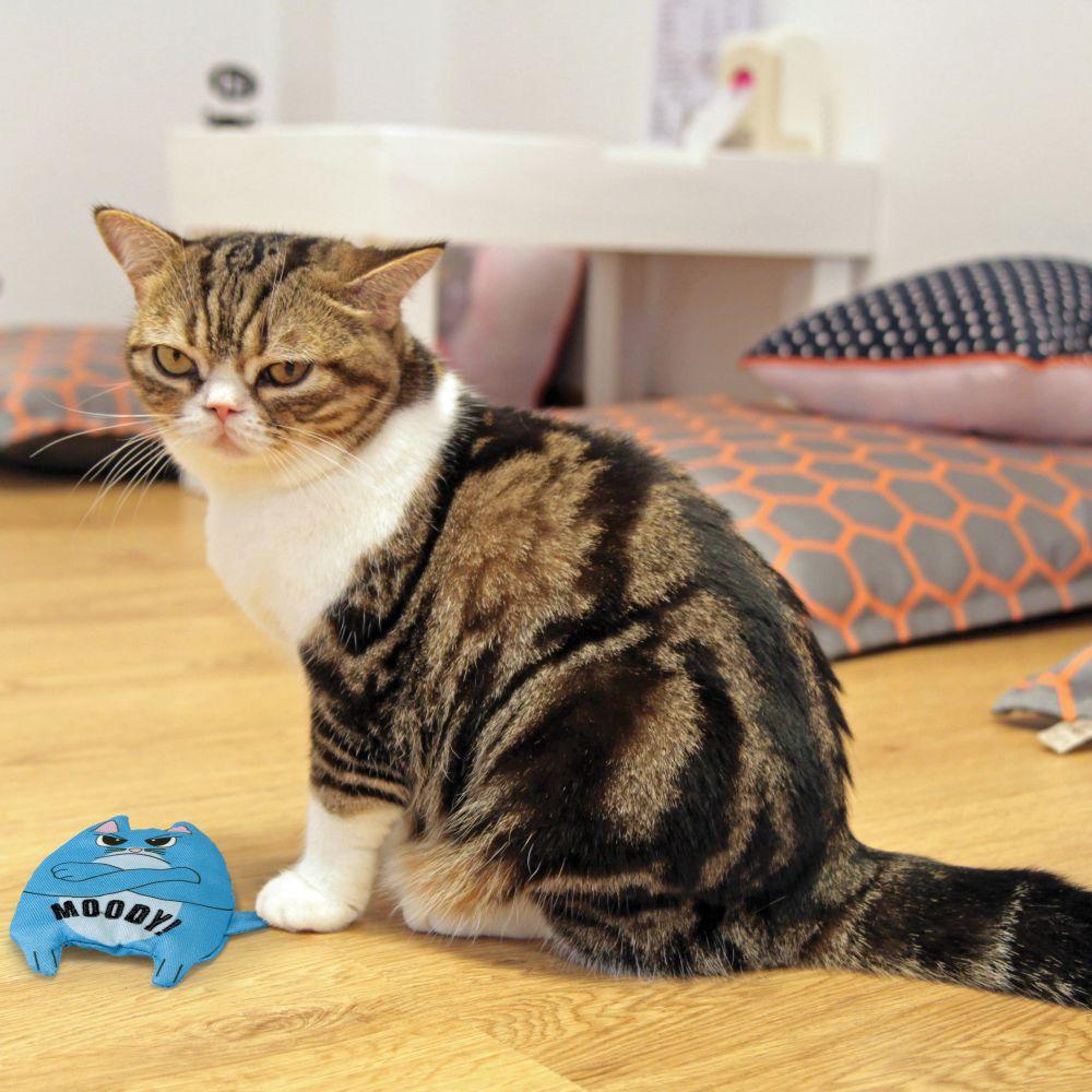 Kong Cat Toy Refillable Catnip Toy Purrsonality Spoiled - Image 2