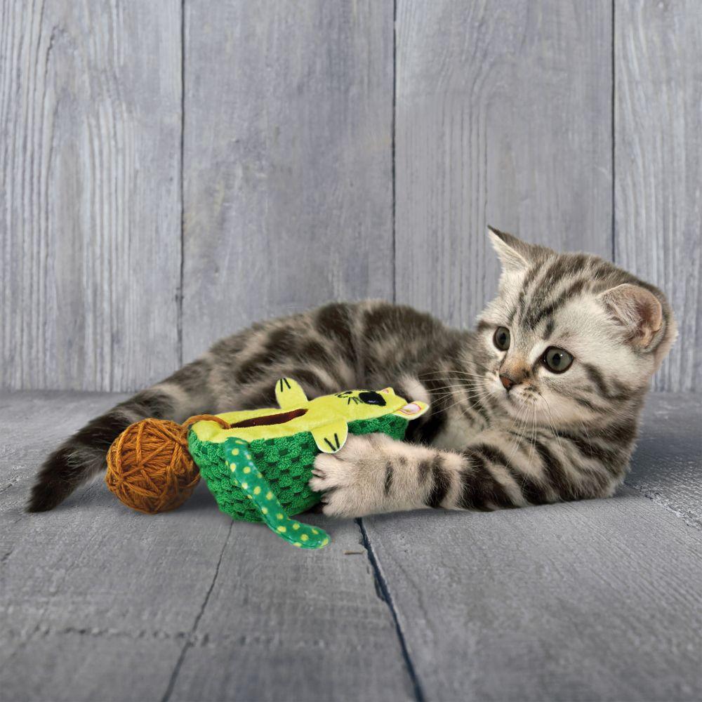 Kong Cat Toy Wrangler Avocado - Image 2