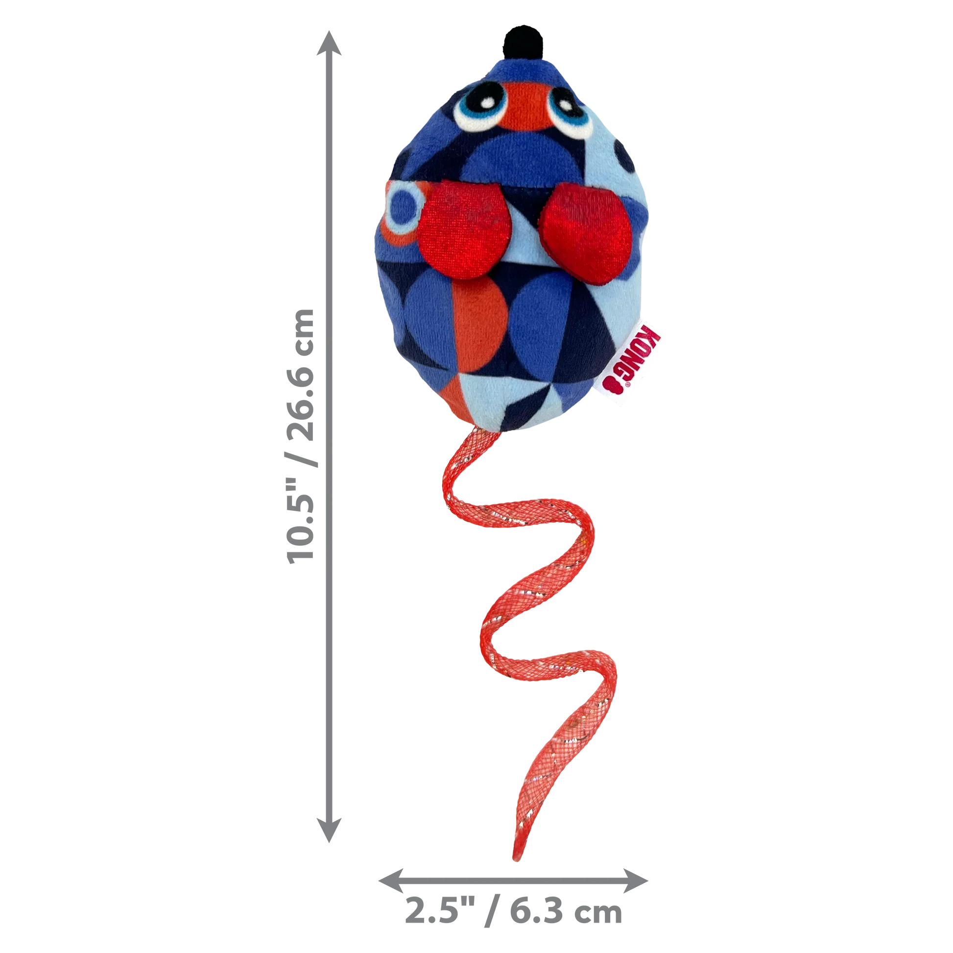 Kong Cats Bat-A-Bout Flicker Mouse - Image 2