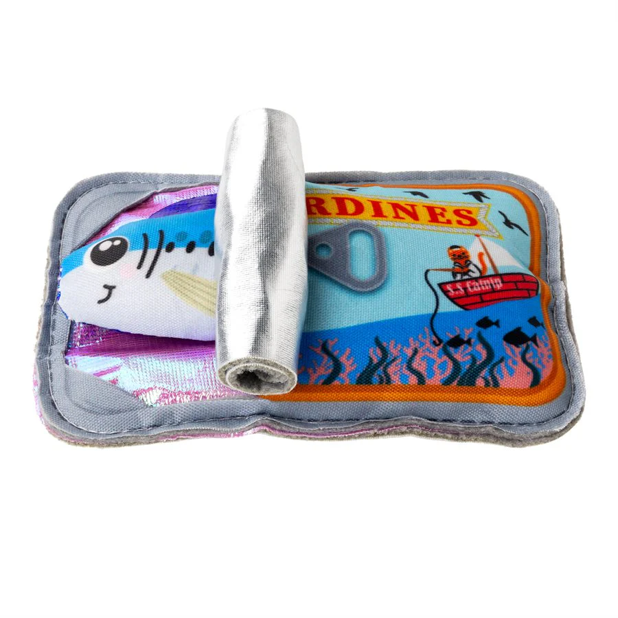 Kong Cats Crackles Sardine Toy - Image 3