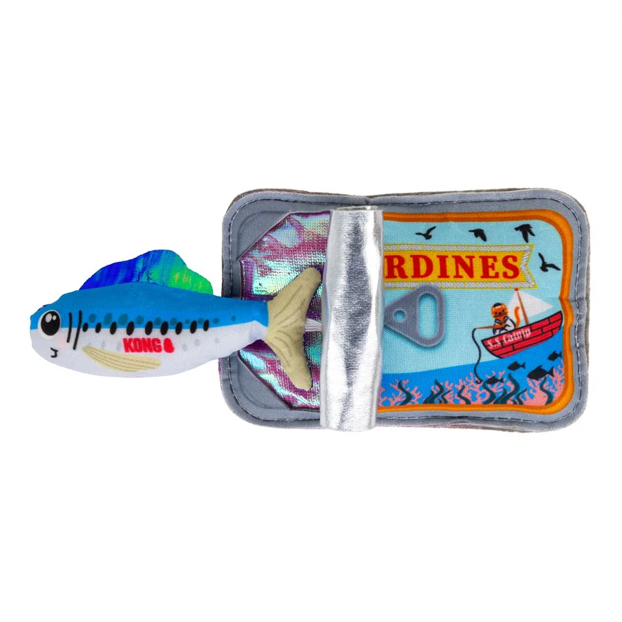 Kong Cats Crackles Sardine Toy - Image 4