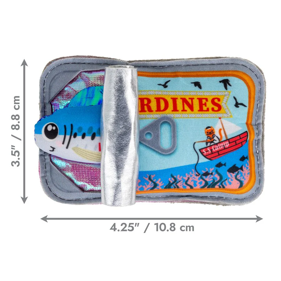 Kong Cats Crackles Sardine Toy - Image 6