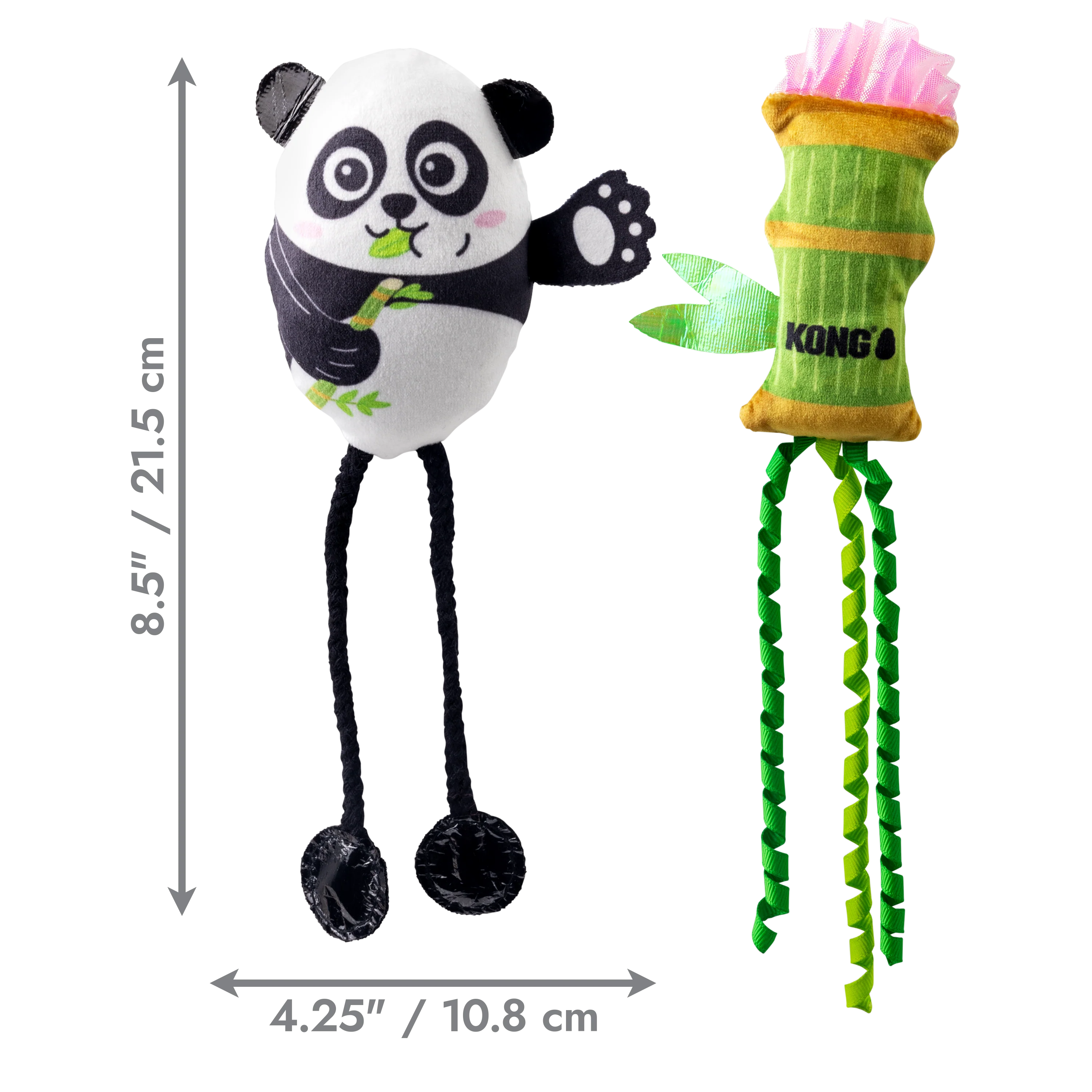 Kong Cats Scrattles Panda 2 pack - Image 3