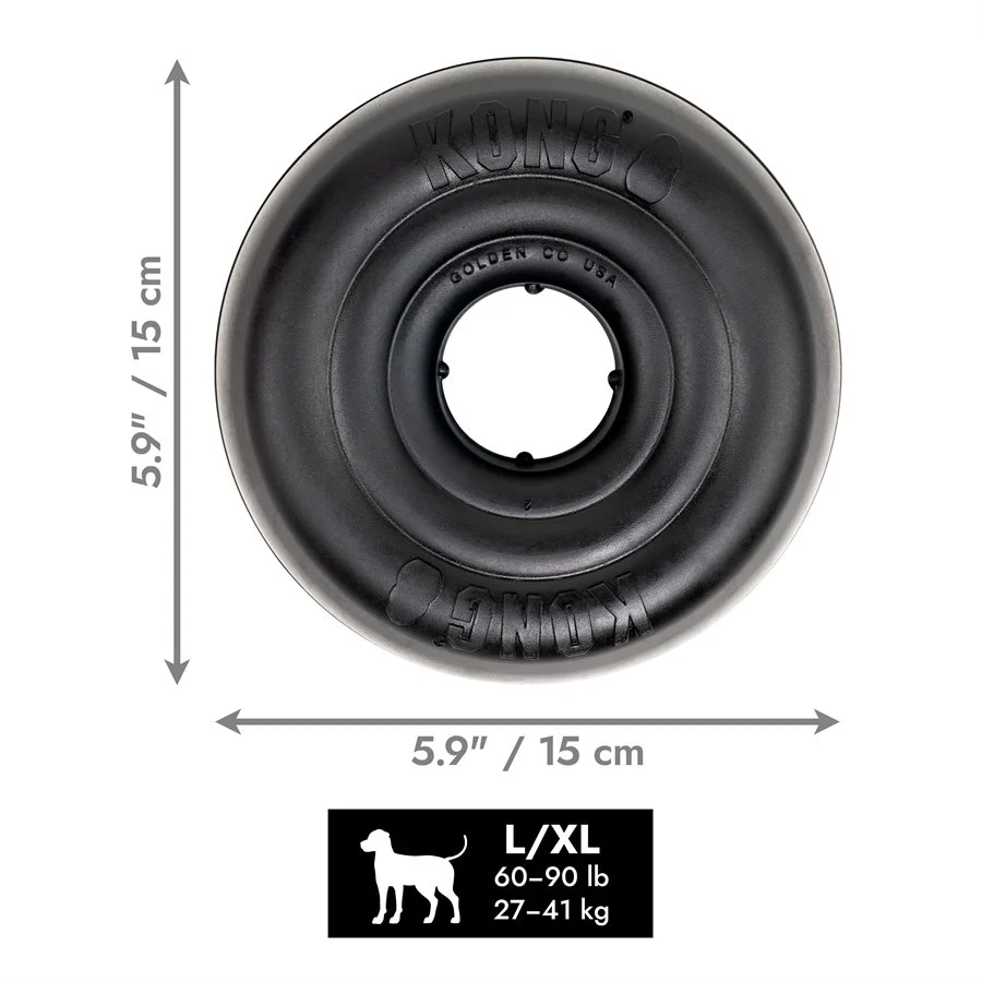Kong Extreme Donut Dog Toy - Image 4
