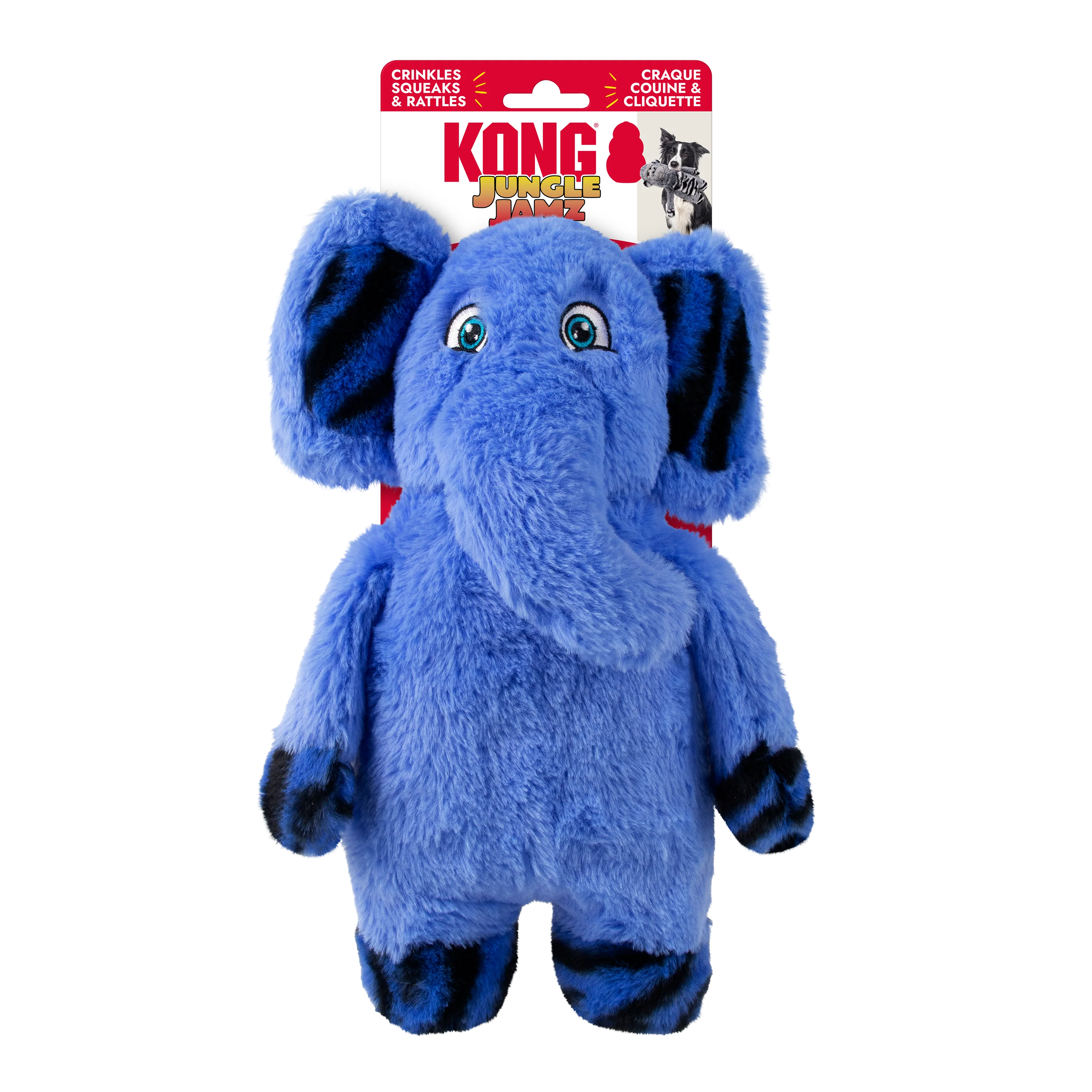 Kong Jungle Jamz Elephant Dog Toy
