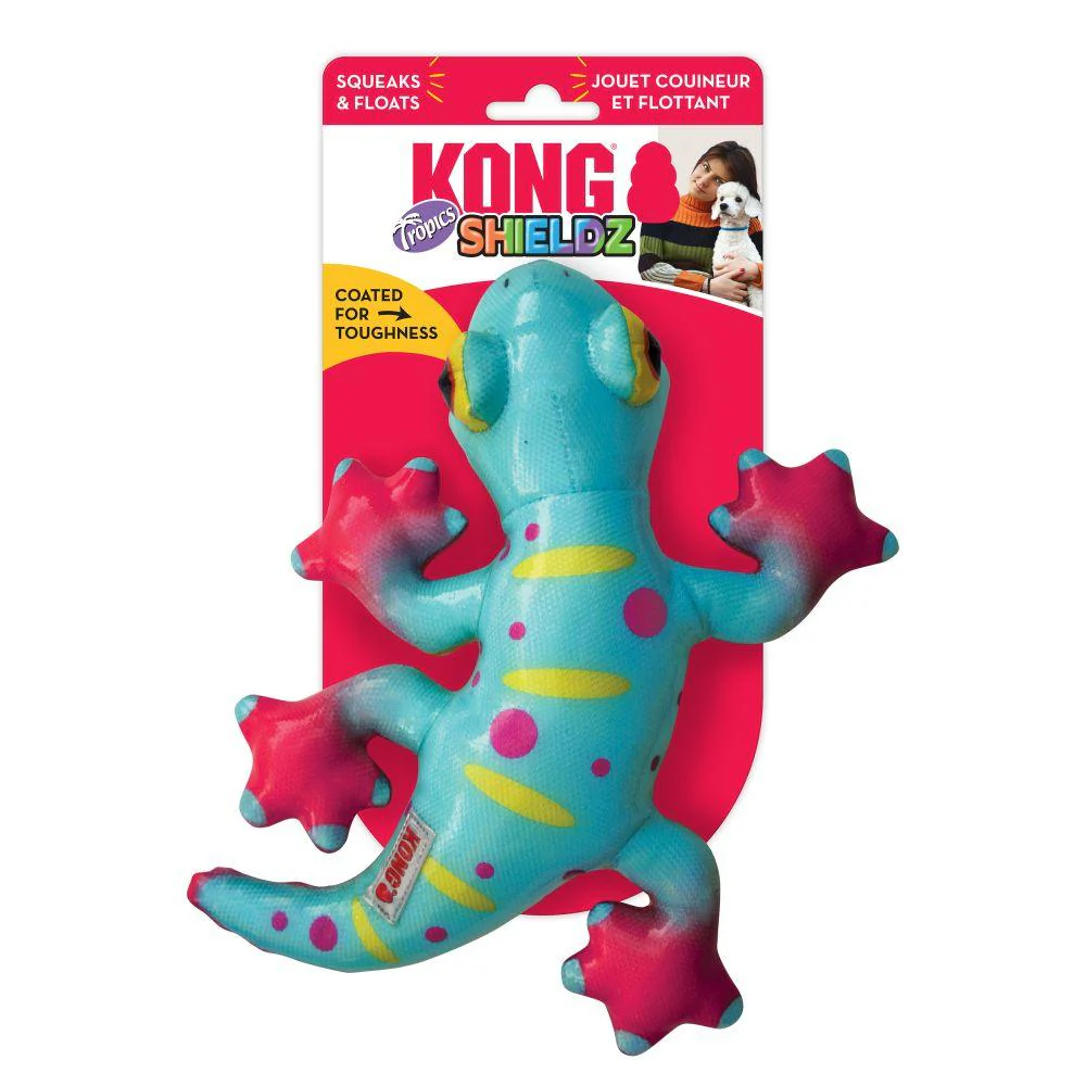 Kong Dog Toy Shieldz Tropics Gecko - Image 2