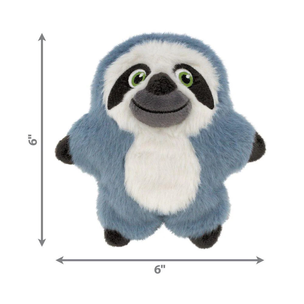 Kong Dog Toy Snuzzles Kiddos Sloth - Image 3