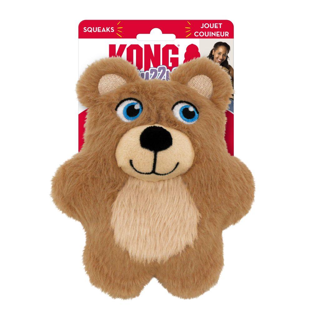 Kong Dog Toy Snuzzles Kiddos Teddy Bear - Image 2