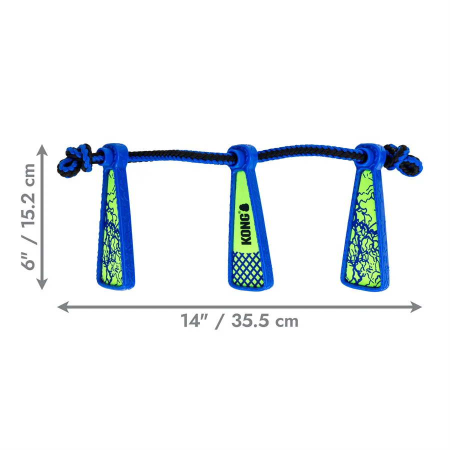 Kong Whirlz Rope Dog Toy - Image 2