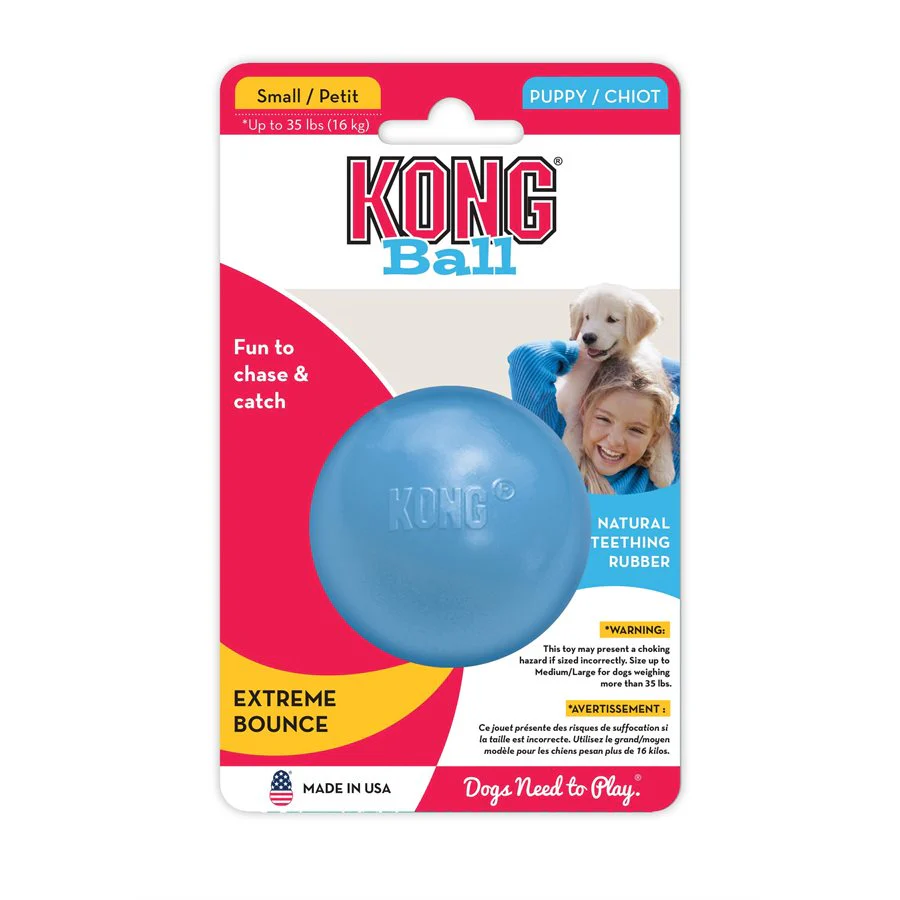 Kong Puppy Ball With Hole - Image 2