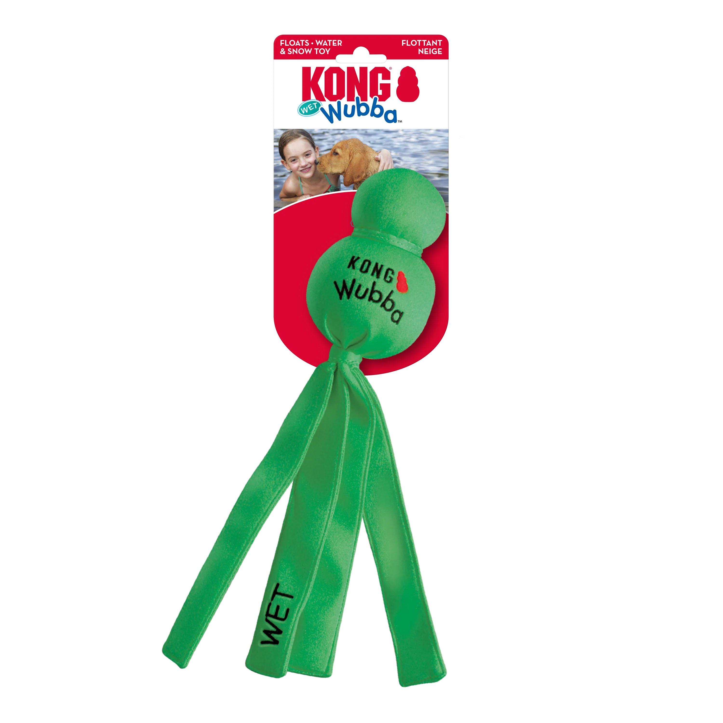 Kong Water Wubba Dog Toy - Image 3