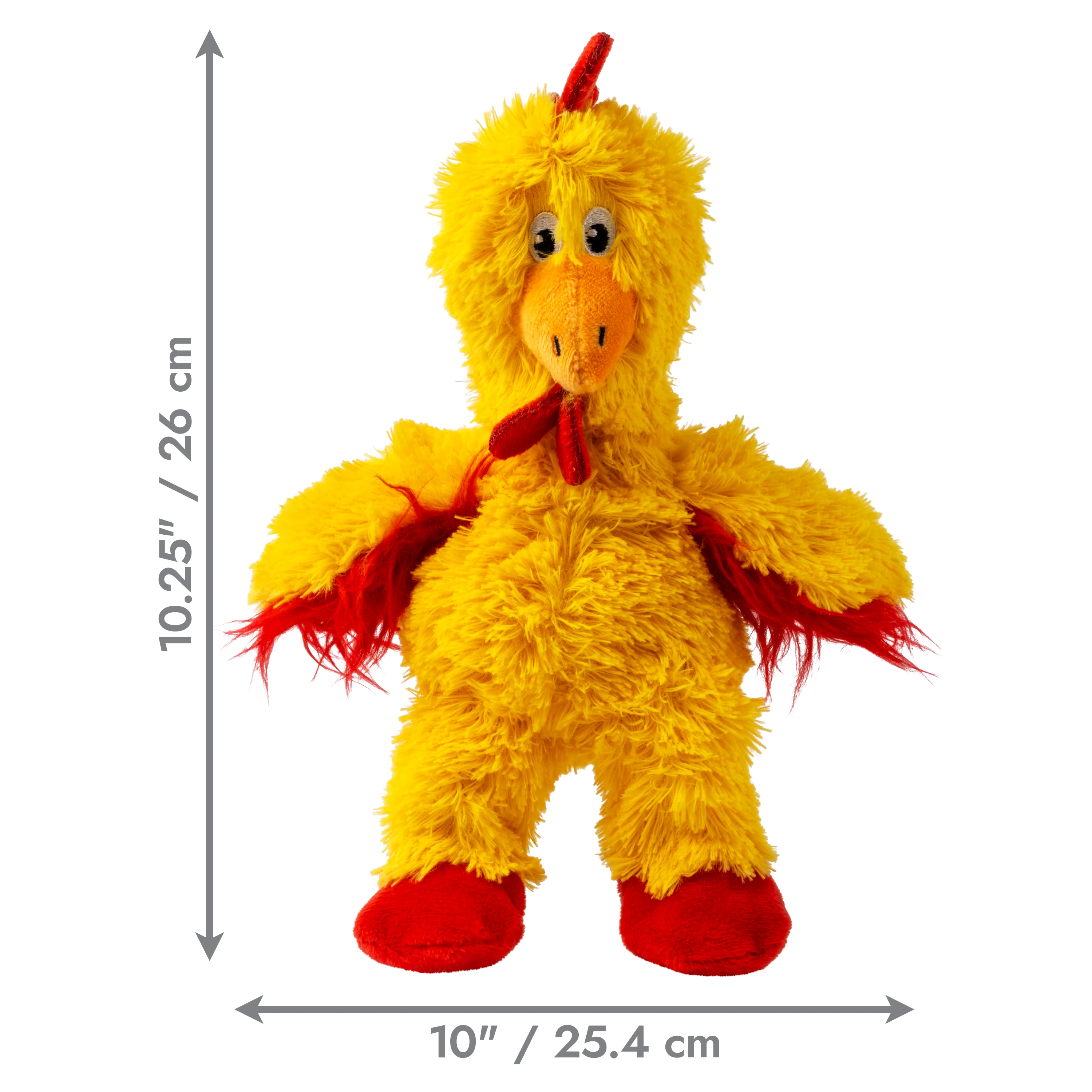 Kong Wild Knots Chicken Dog Toy - Image 3