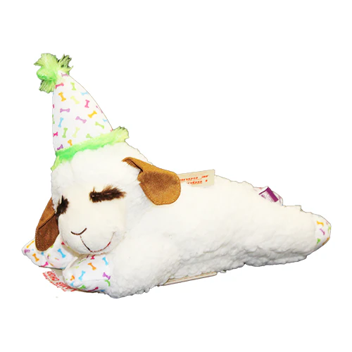 Lamb Chop With Birthday Hat Plush Dog Toy - Image 12