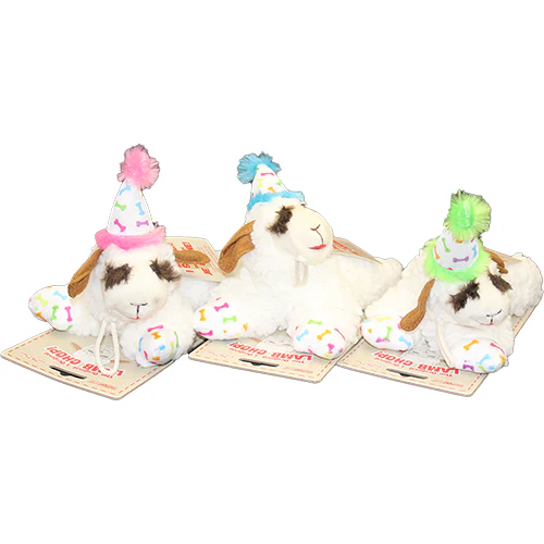 Lamb Chop With Birthday Hat Plush Dog Toy - Image 9