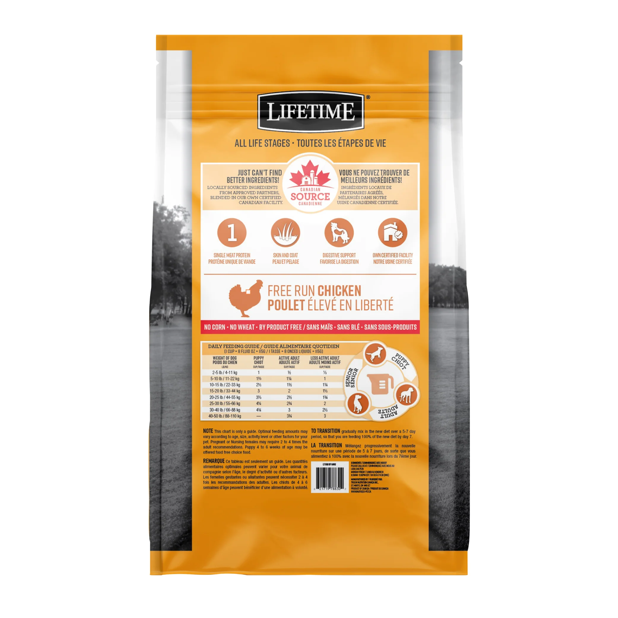 Lifetime All Life Stages Dog Food Chicken & Oatmeal - Image 2