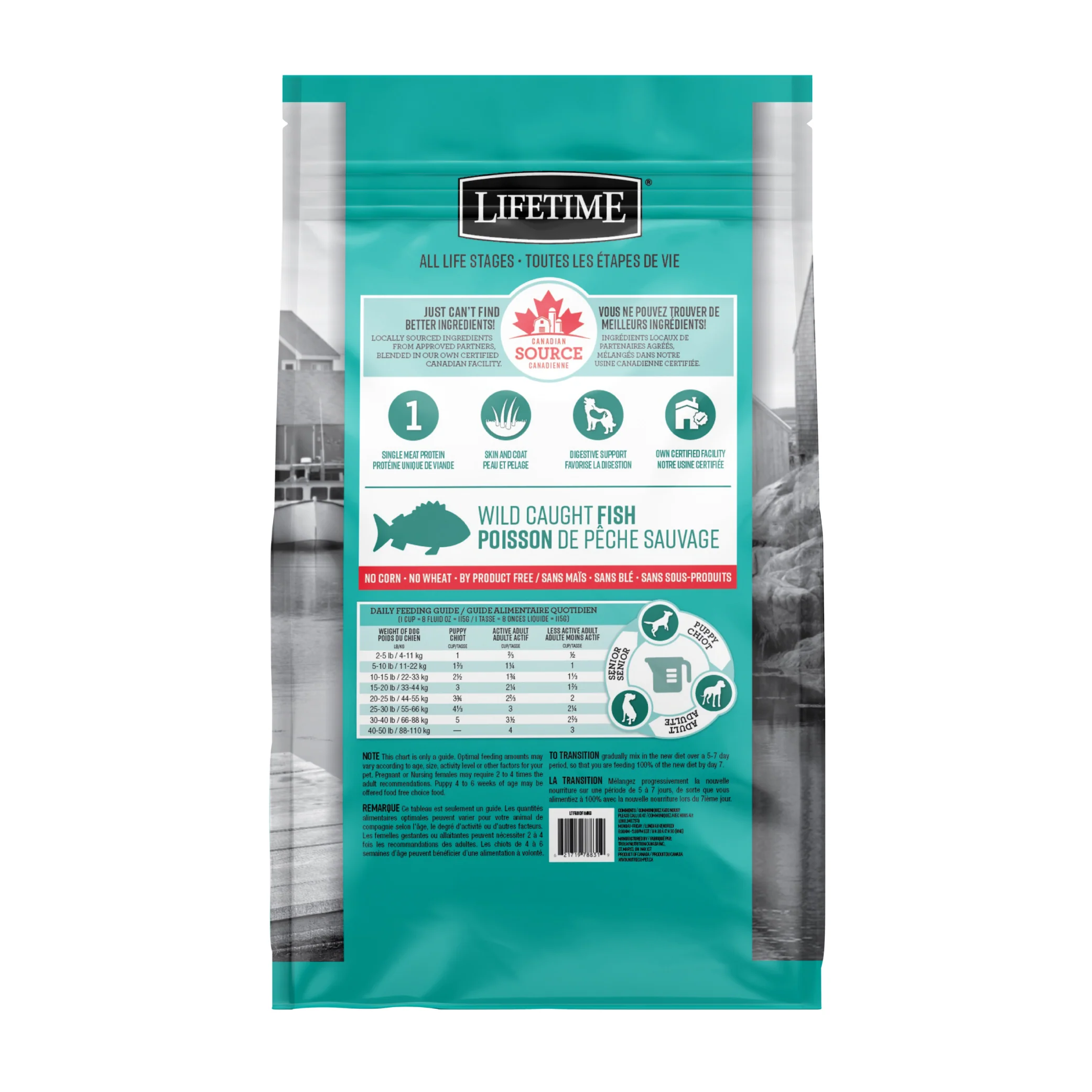 Lifetime All Life Stages Dog Food Fish & Oatmeal - Image 2