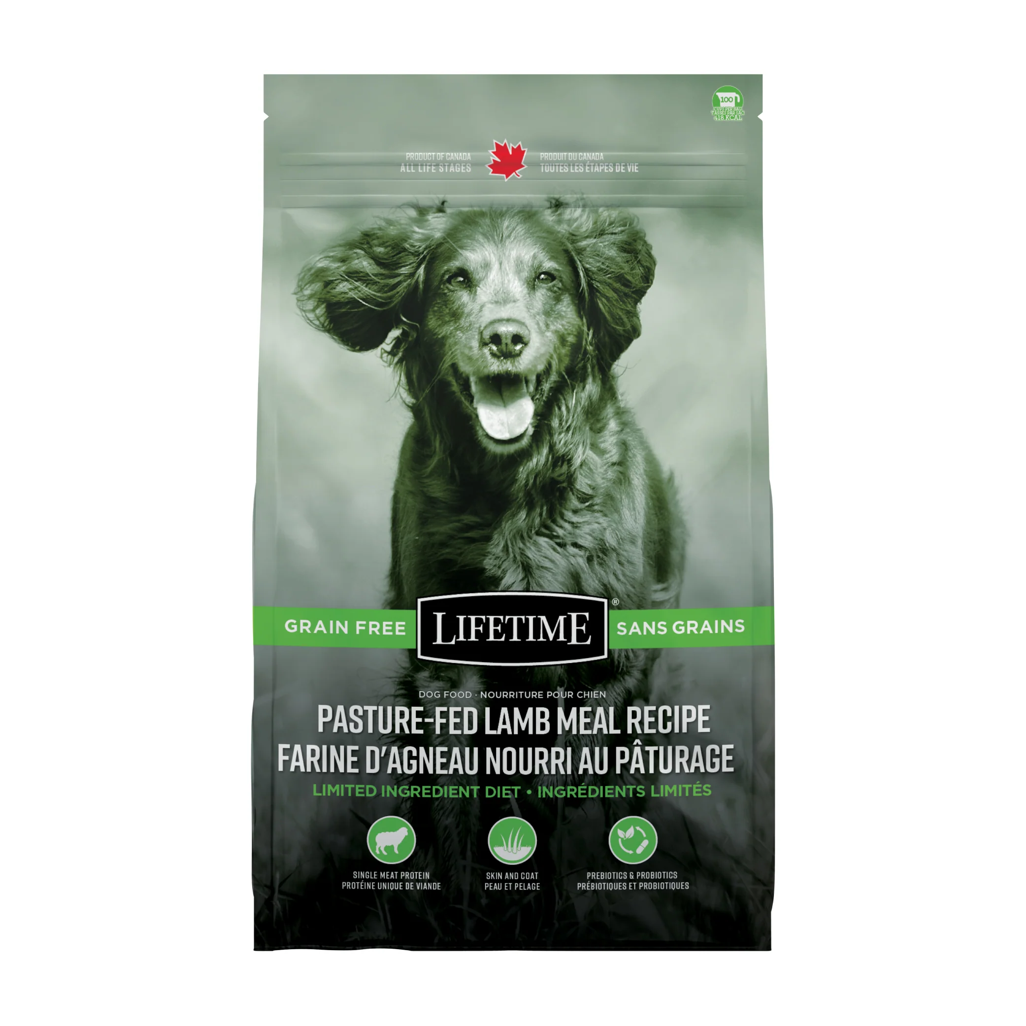 Lifetime Pasture Fed Lamb Grain Free Dog Food
