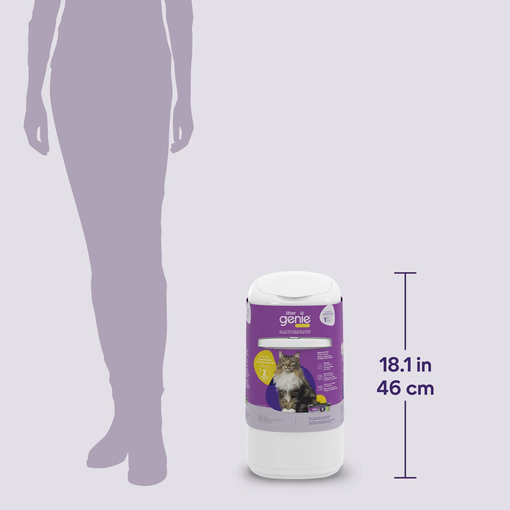 Litter Genie Design Cat Litter Pail - Image 7