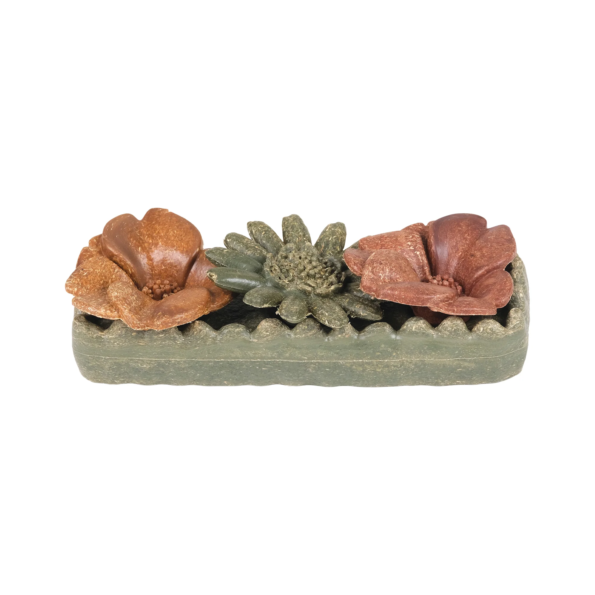 Living World Edible Flower Bed Chew Toy for Small Animals