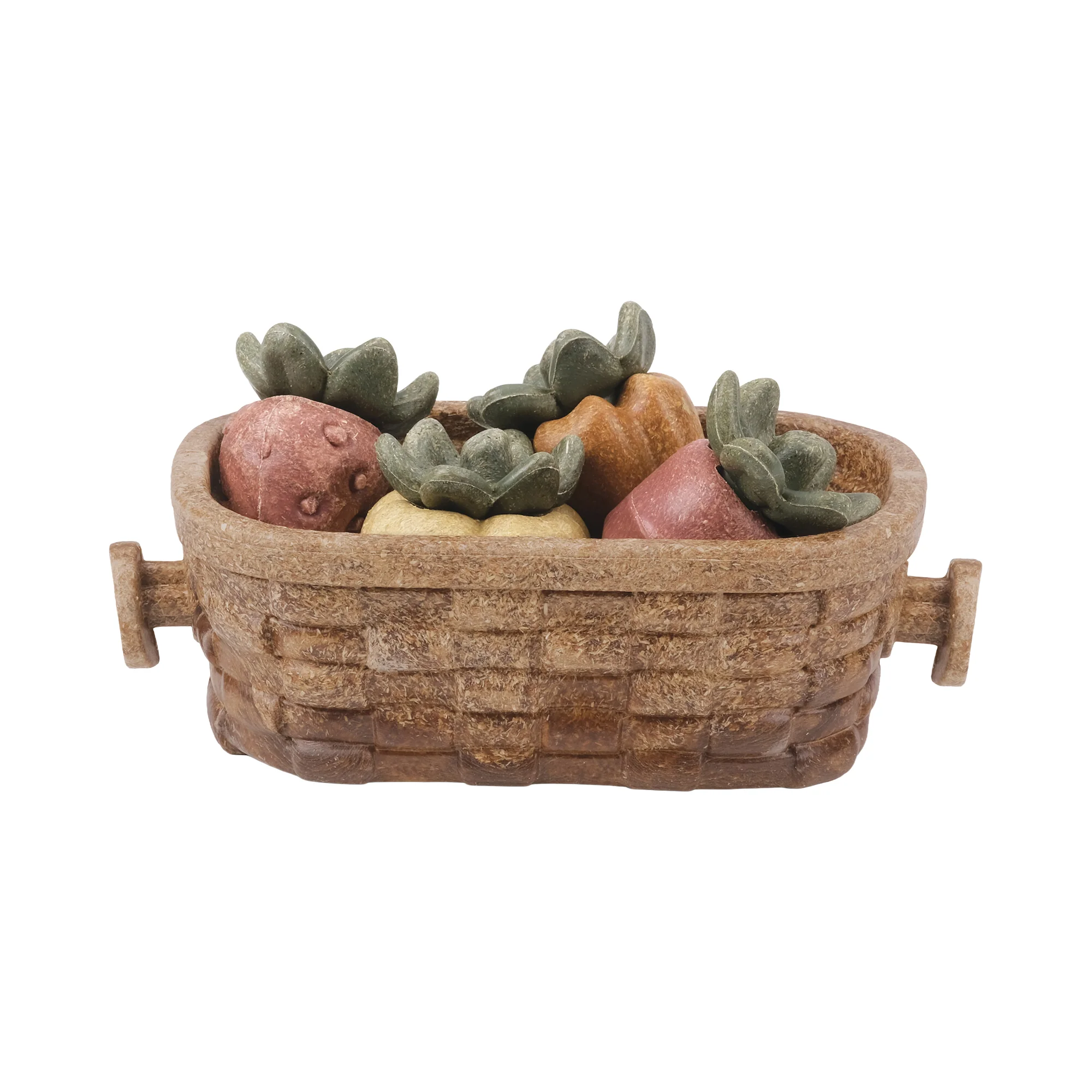 Living World Edible Harvest Basket Chew Toy with Vegetables for Small Animals - Image 3