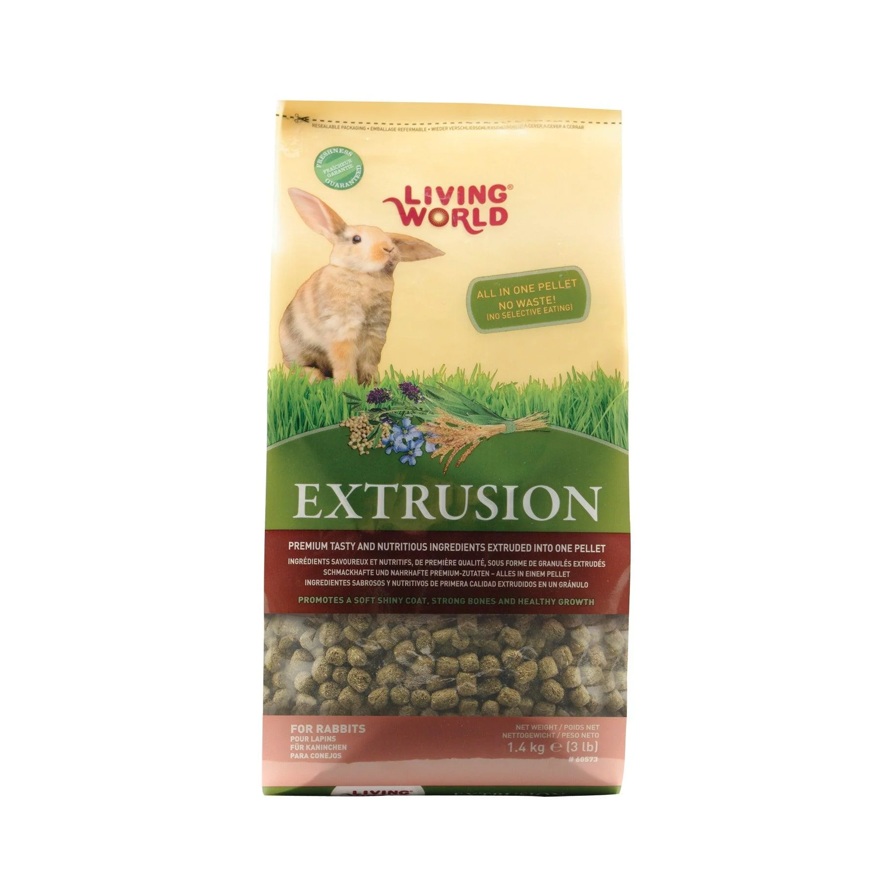Living World Extrusion Diet For Rabbits - Image 3