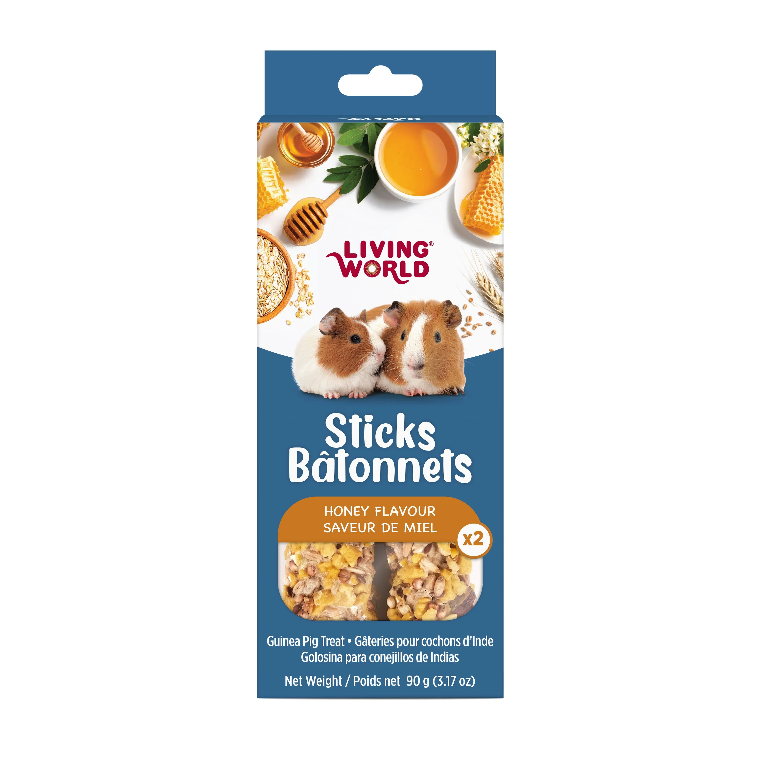 Living World Guinea Pig Honey Drizzle Treat Sticks