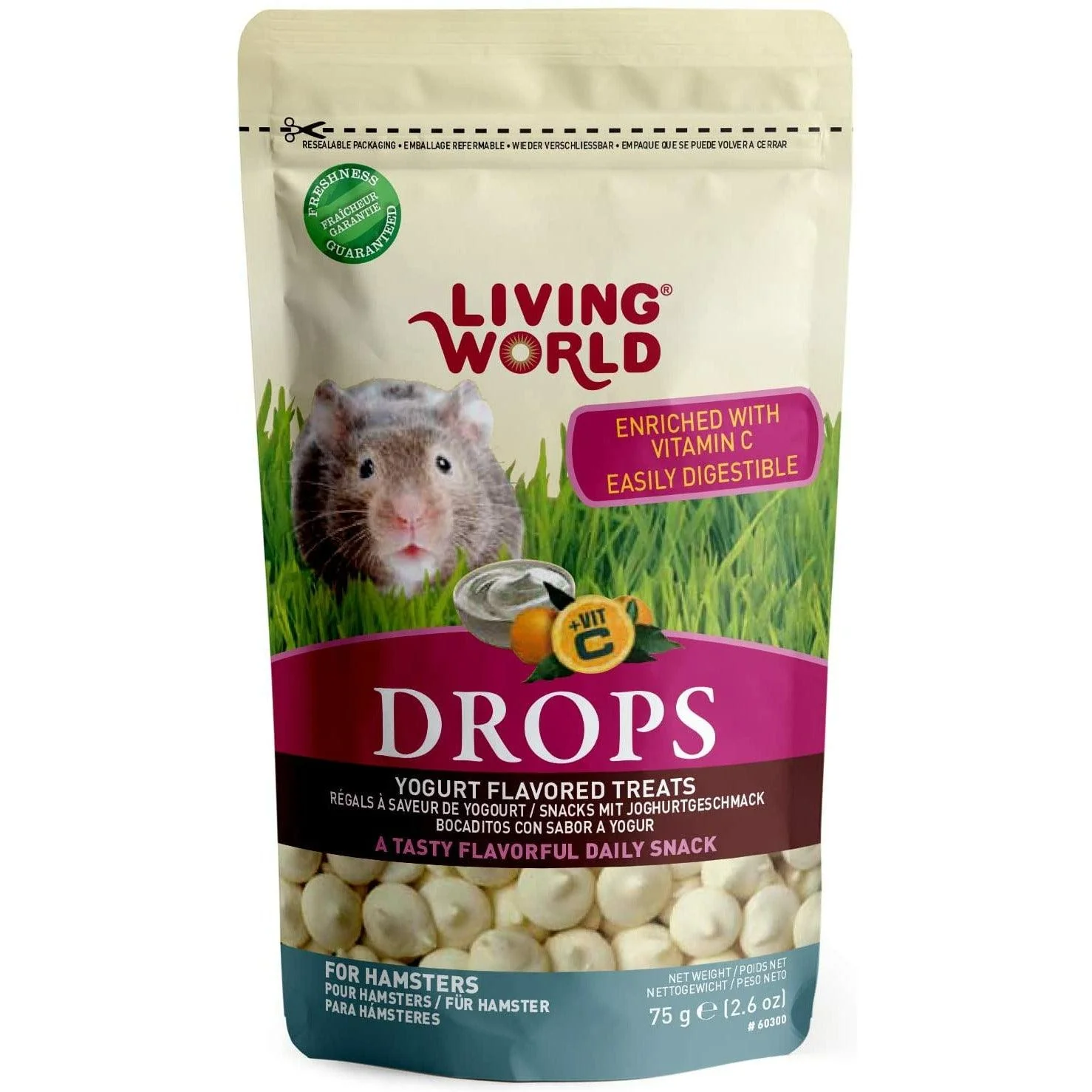 Living World Hamster Treat Yogurt Flavour