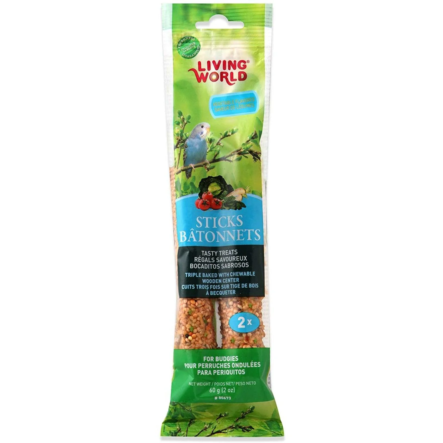 Living World Parakeet Vegetable Stick