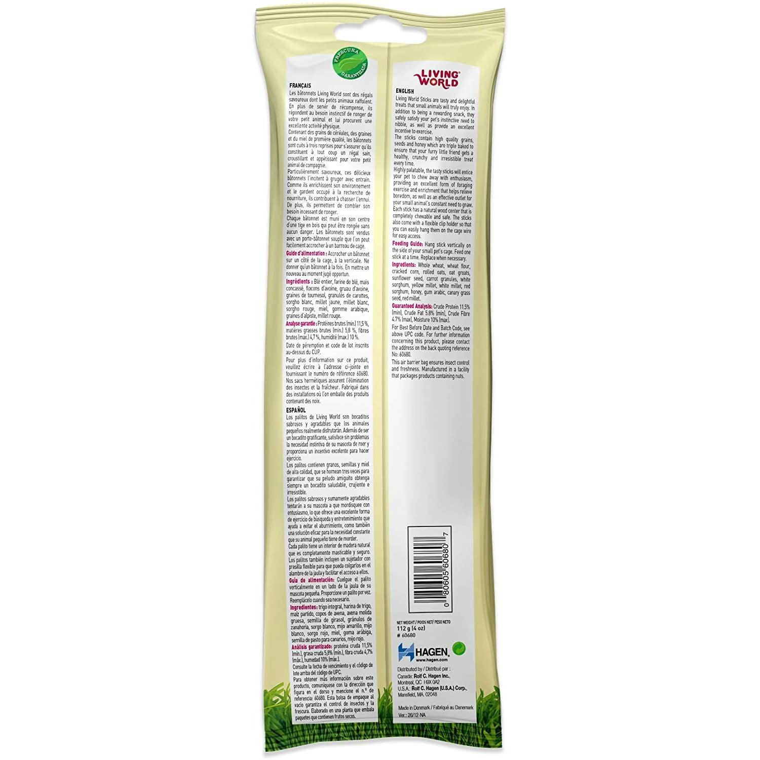 Living World Rabbit Stick Honey Flavour - Image 2