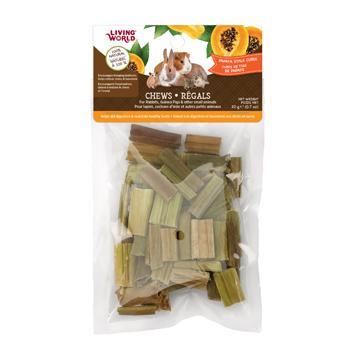 Living World Small Animal Chew Papaya Cubes