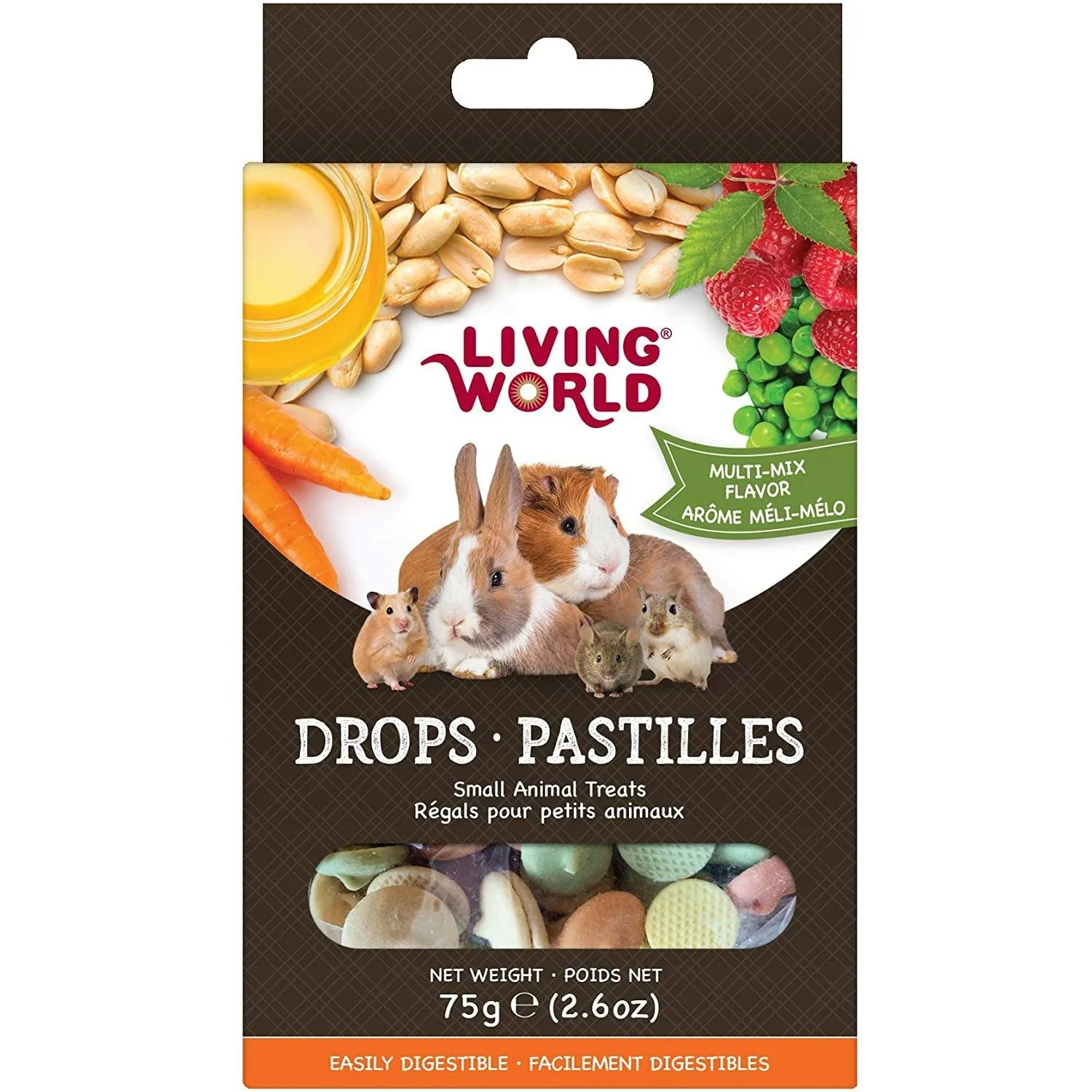 Living World Small Animal Drops Multi Mix