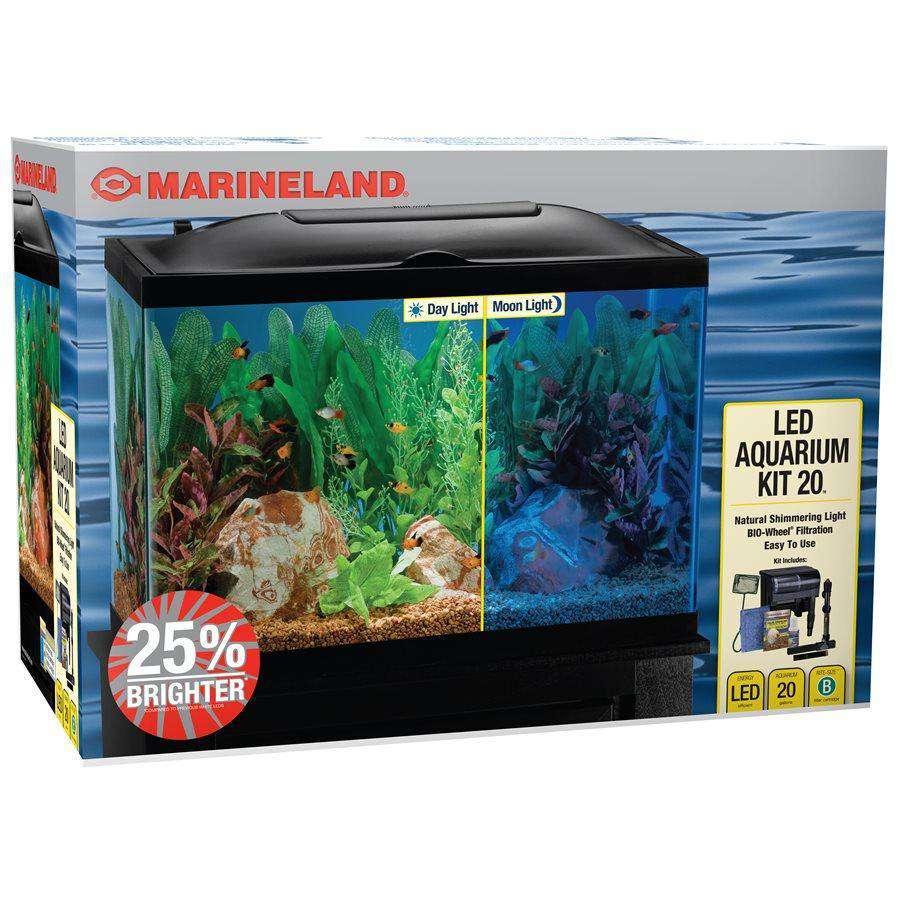 Marineland BIO-Wheel LED Aquarium Kit - Image 3