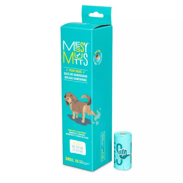 Messy Mutts Advanced Biorecycle Poop Bag Refill Rolls - Image 5
