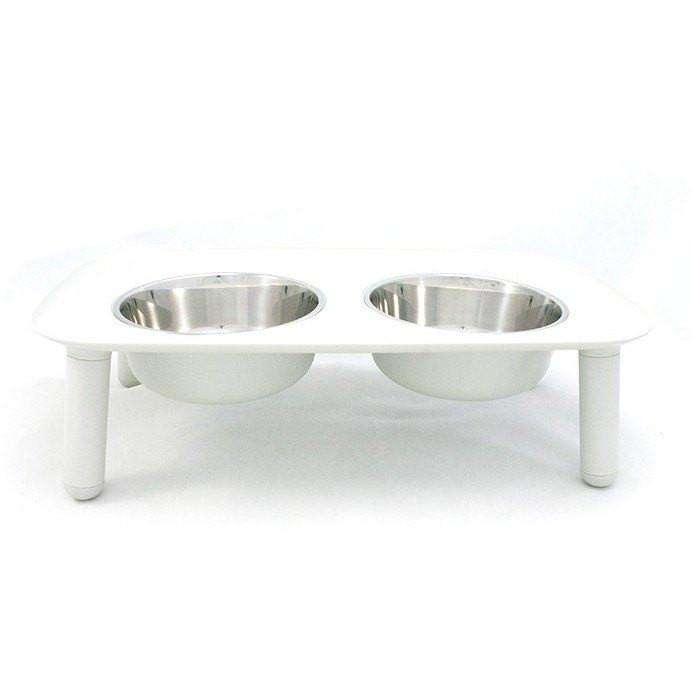 Messy Mutts Elevated Double Feeder Stainless Steel Bowls - Image 4