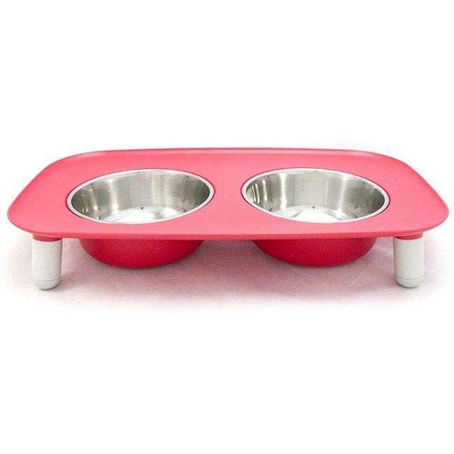 Messy Mutts Elevated Double Feeder Stainless Steel Bowls - Image 5