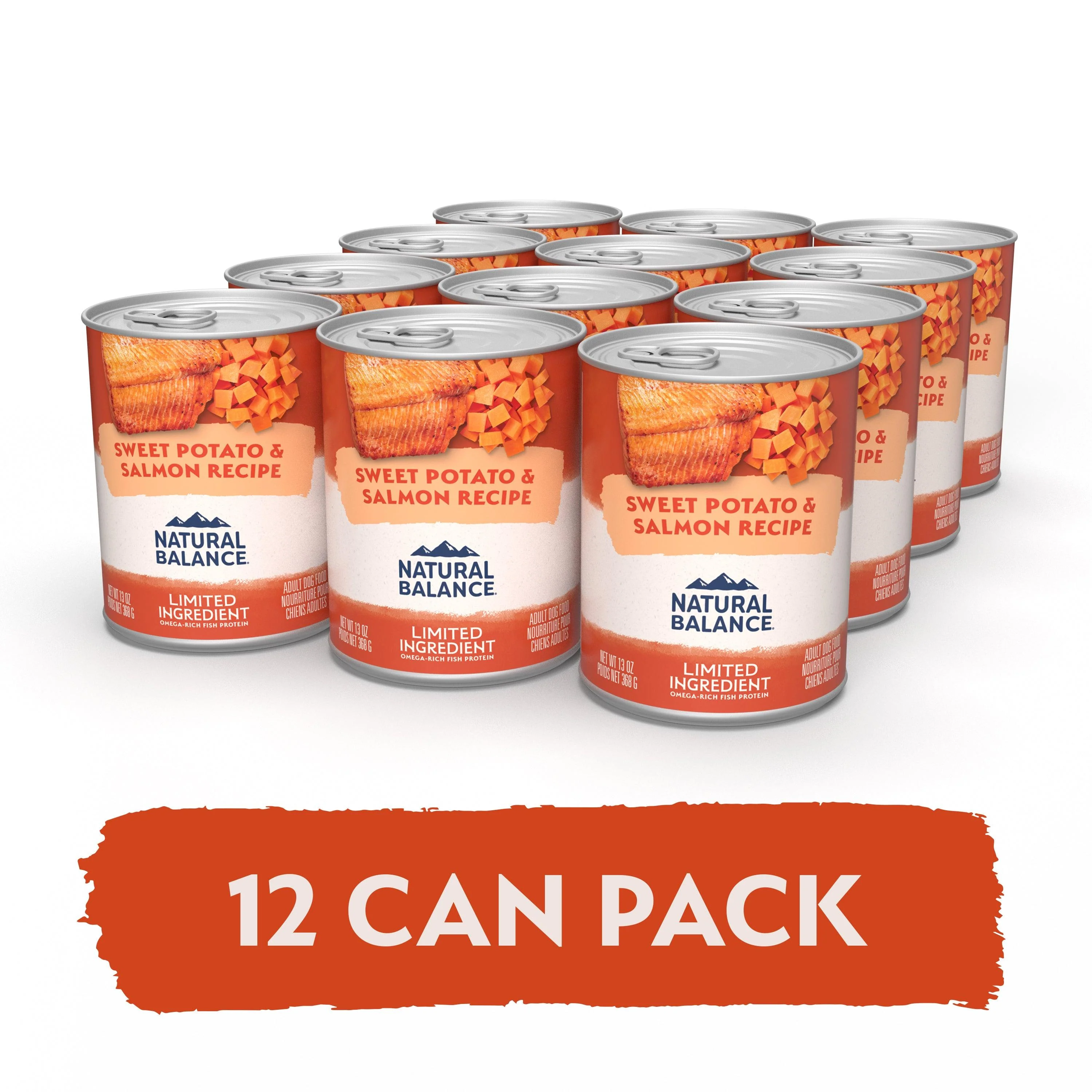Natural Balance Canned Dog Food Sweet Potato and Salmon - Image 3
