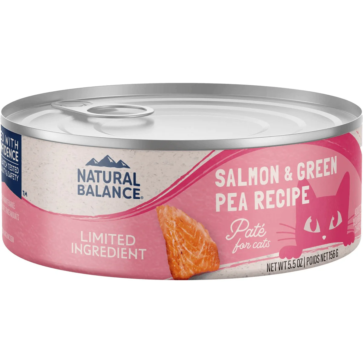 Natural Balance L.I.D. Limited Ingredient Diets Salmon & Green Pea Formula Grain-Free Canned Cat Food
